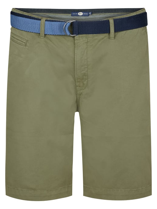 Petrol Industries - Plus Size Chino Short mit Gürtel Waveview Herren - Grün - Image 2