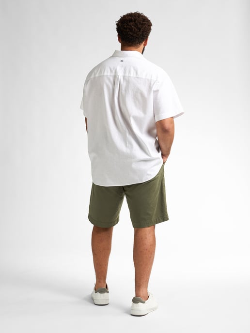 Petrol Industries - Plus Size Chino Short mit Gürtel Waveview Herren - Grün - Image 6