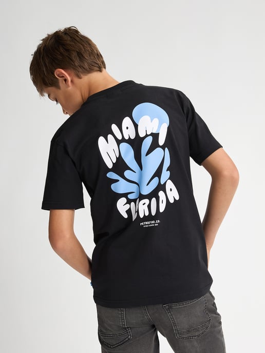 Petrol Industries - T-Shirt mit Rückenaufdruck Barracudaway  Jungen -  Schwarz - Image 4