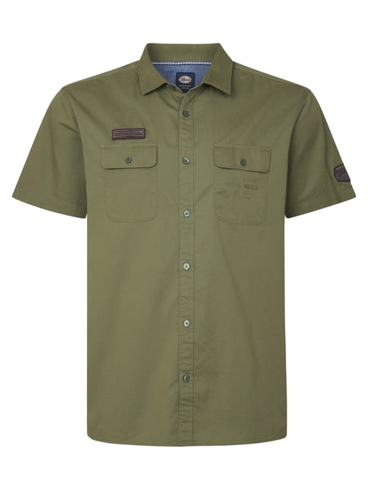 Petrol Industries - Plus Size Artwork Shirt Cove Herren - Grün - Image 1