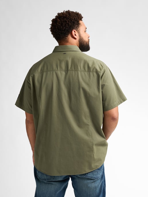 Petrol Industries - Plus Size Artwork Shirt Cove Herren - Grün - Image 4