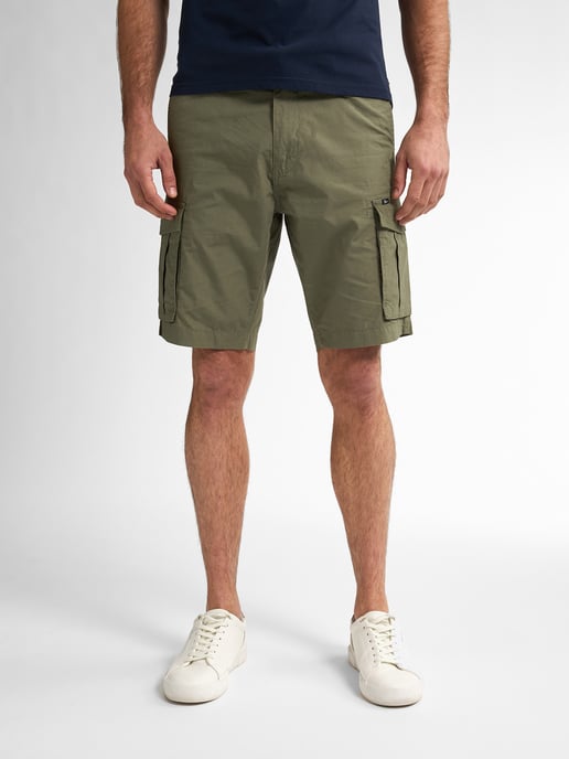 Petrol Industries - Cargo-Shorts mit Gürtel Azure Herren - Grün - Image 1
