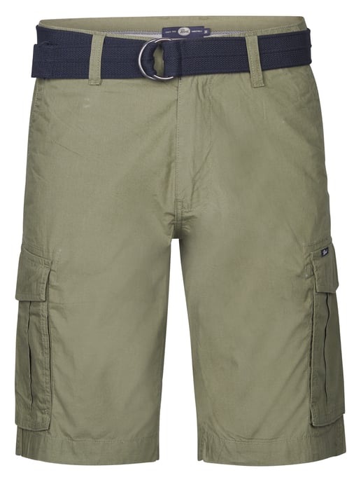 Petrol Industries - Cargo-Shorts mit Gürtel Azure Herren - Grün - Image 2