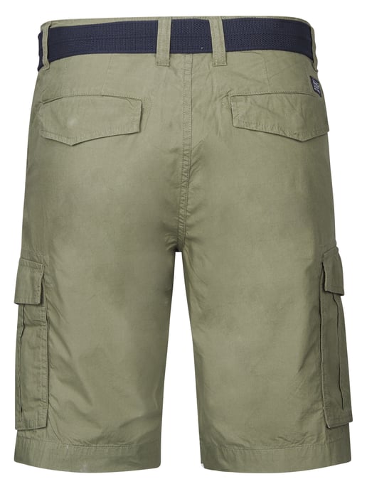 Petrol Industries - Cargo-Shorts mit Gürtel Azure Herren - Grün - Image 3