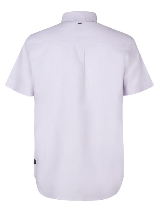 Petrol Industries - Einfarbiges Leinenhemd Oceanbreeze Herren - Lila - Image 2