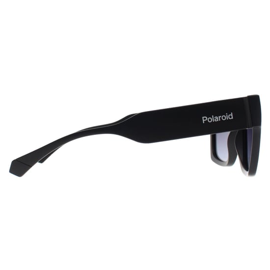Polaroid Rechteckige Unisex-Sonnenbrille, mattes Gestell, grauer Verlauf, polarisiert PLD 6224/S/X - Schwarz - Image 4