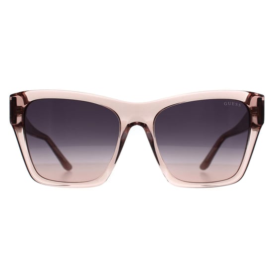 Guess Quadratische Damen Schimmernde Beige Violett Farbverlauf GU00113 - Image 1