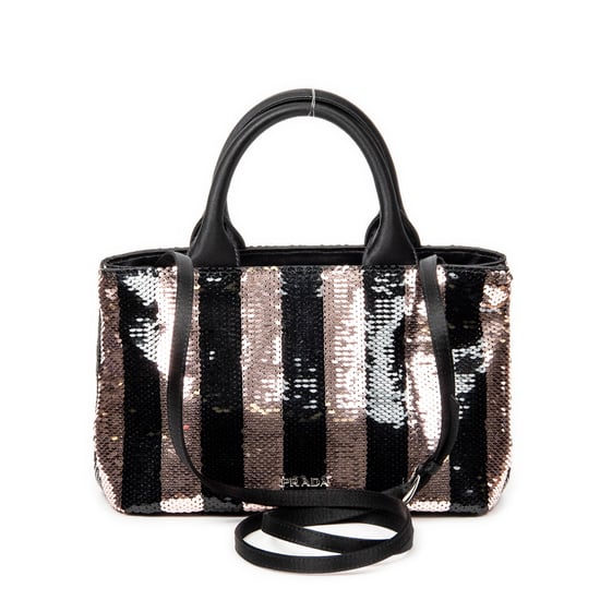 Mini Sequin Canapa Tote Umhängetasche - Image 5