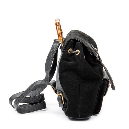 Mini Bamboo Backpack  Rucksack - Image 4