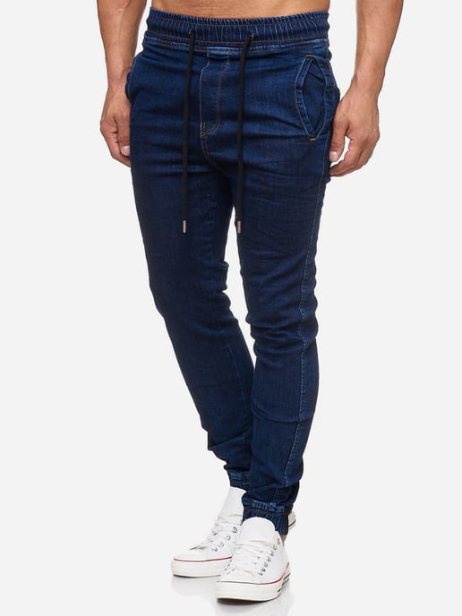 Tazzio Herren Jeans Regular Fit im Jogger-Stil - Image 1