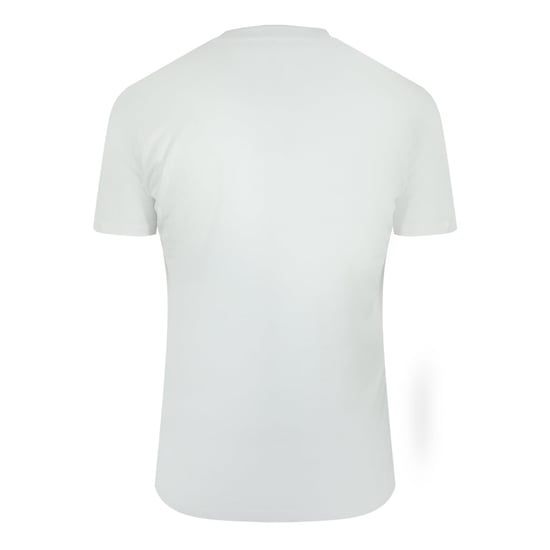 Cavalli Class - T-shirt In Gebrochenem Weiß Mit Auffälligem Logo In Rauchoptik - Image 2