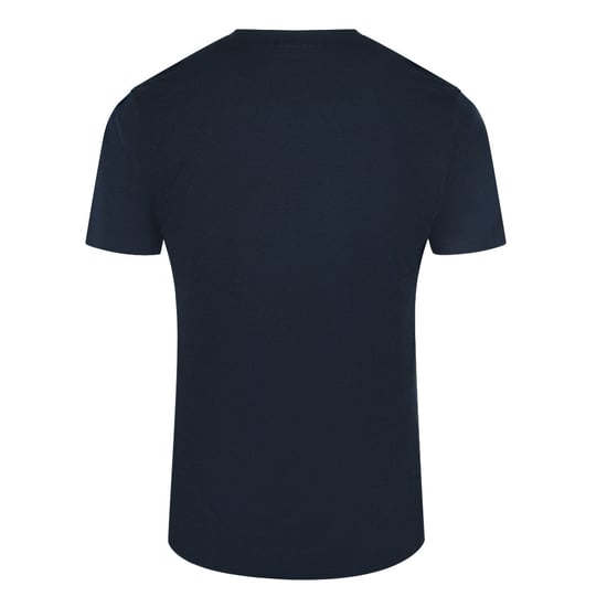Cavalli Class Varsity Logo Marineblaues T-shirt - Image 2
