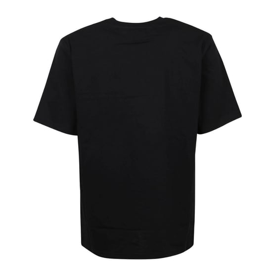 Schwarzes T-shirt Mit Moschino-logo-patch - Image 2