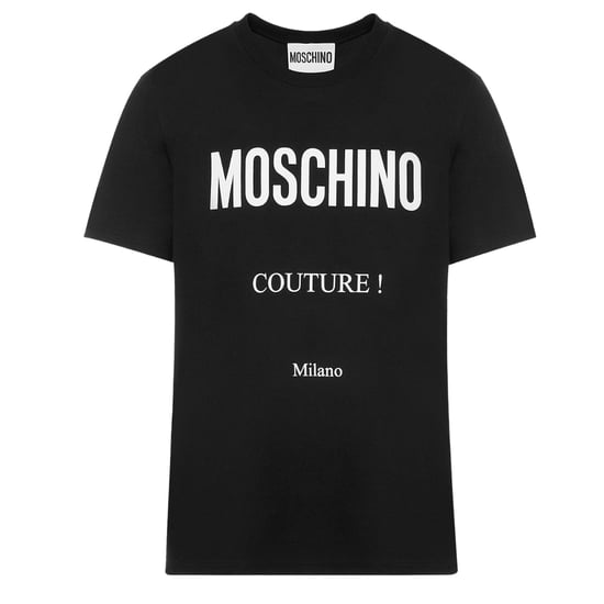Moschino Couture Milano Schwarzes T-shirt - Image 1