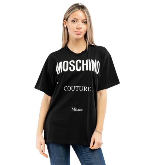 Moschino Couture Milano Schwarzes T-shirt - Image 2