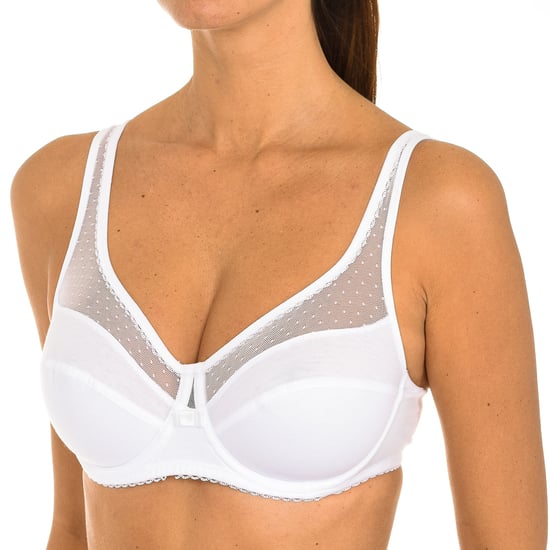 Großzügiger Bügel-BH 00ASF aus Bio-Baumwolle für Damen - Image 1