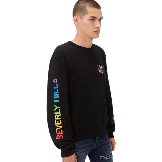 Amiri Xo Beverly Hills - Schwarzer Pullover Mit Rundhalsausschnitt - Image 3