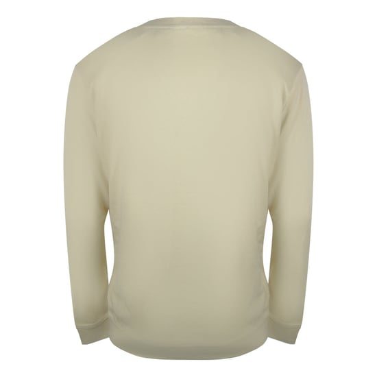 Cavalli Class - Beiges Sweatshirt Mit Zersplittertem Tiger-logo - Image 2