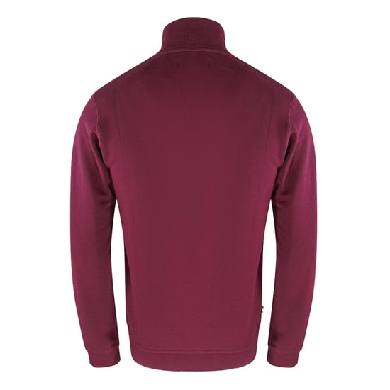 Aquascutum Active - Burgunderfarbenes Sweatshirt Mit Reißverschluss - Image 2