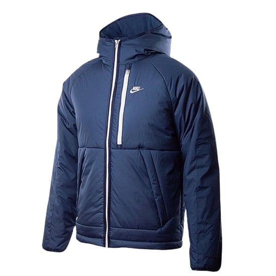 Nike - Dunkelblaue Wattierte Jacke - Image 1