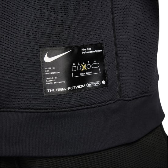 Schwarzer Hoodie Aus Der Nike Axis Performance System-kollektion - Image 5