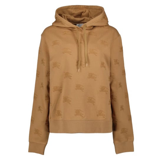 Hoodie Mit Logo-stickerei Und Kordelzug In Camel Legacy Brown - Image 1