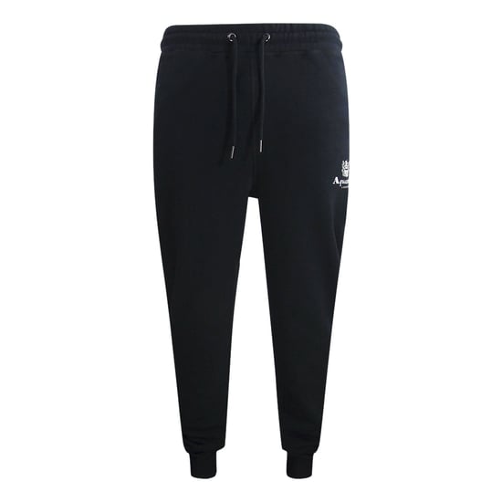 Aquascutum Active Basic Rib Track Pant Schwarze Jogginghose - Image 1