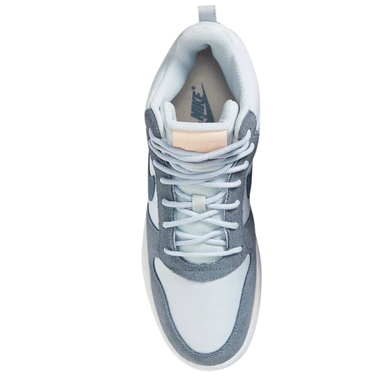 Nike - Court Borough Mid Prem - Silberne Turnschuhe - Image 4