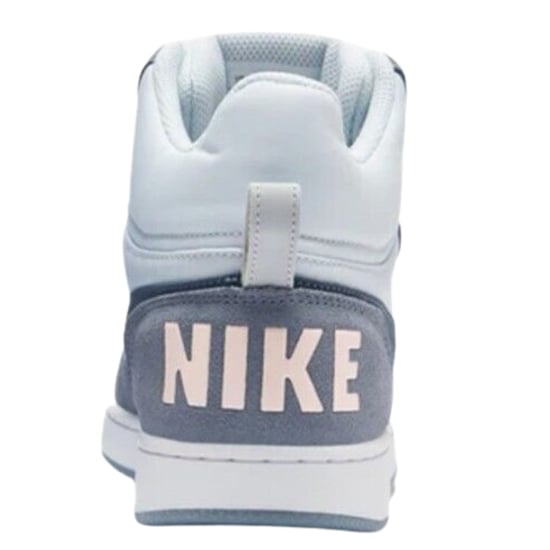 Nike - Court Borough Mid Prem - Silberne Turnschuhe - Image 5