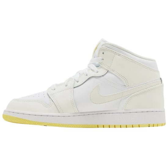 Nike Air Jordan 1 Mid (gs) Weiße High Tops Für Jugendliche - Image 2