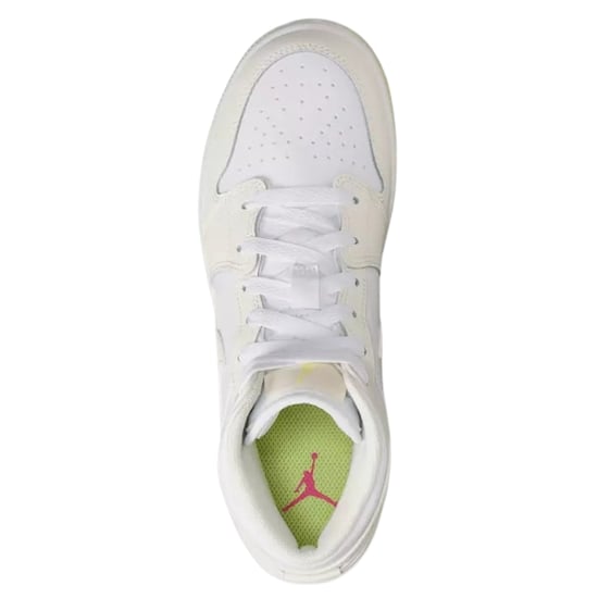 Nike Air Jordan 1 Mid (gs) Weiße High Tops Für Jugendliche - Image 4