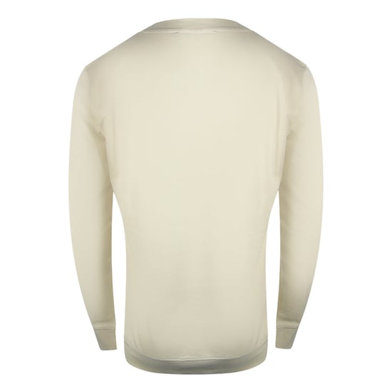 Cavalli Class - Sweatshirt Mit Schulterband In Beige Und Sand - Image 2