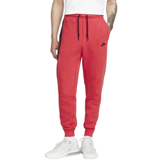 Nike - Schwarze Jogginghose Mit Verschweißten Reißverschlüssen Und Rot - Image 2