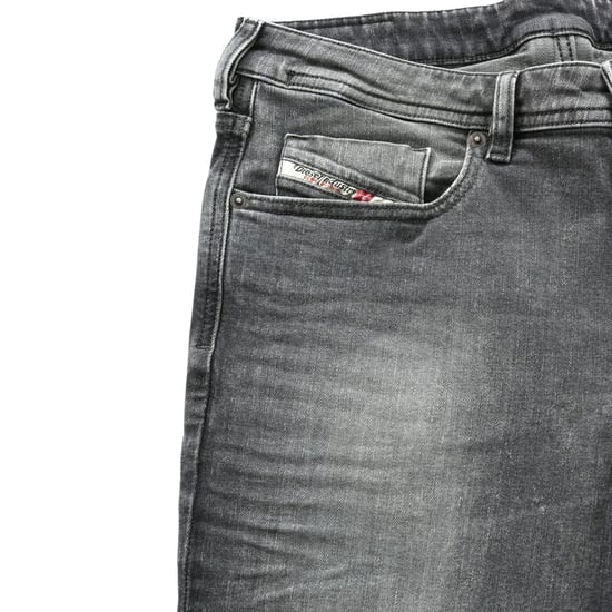 Diesel 1979 - Sleeker - Graue Jeanshose Mit Verblichenem Muster - Image 2