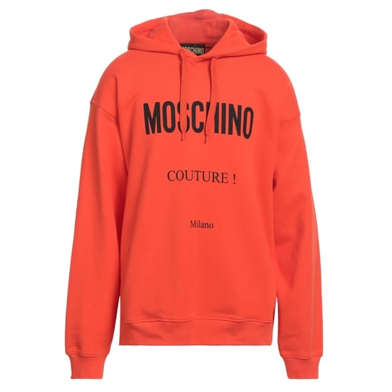 Orangefarbener Hoodie Von Moschino Couture Milano - Image 1