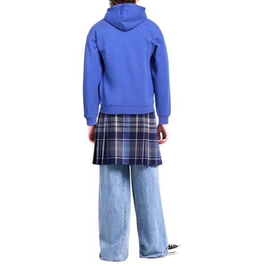 Blauer Kapuzenpullover Von Moschino Couture Milano - Image 3