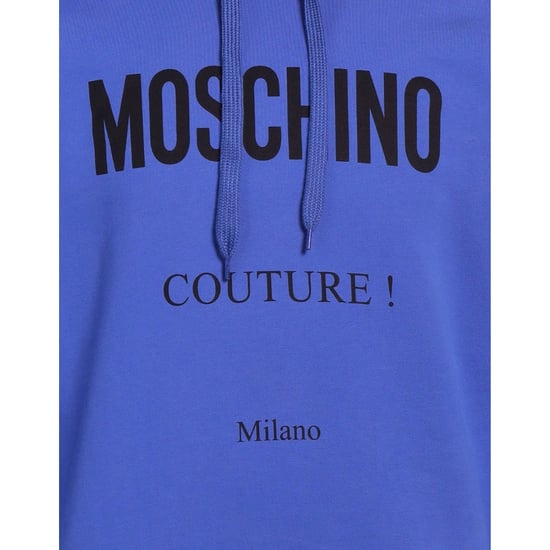 Blauer Kapuzenpullover Von Moschino Couture Milano - Image 4