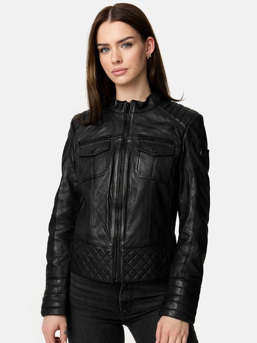 Tazzio Damen Lederjacke - Image 1