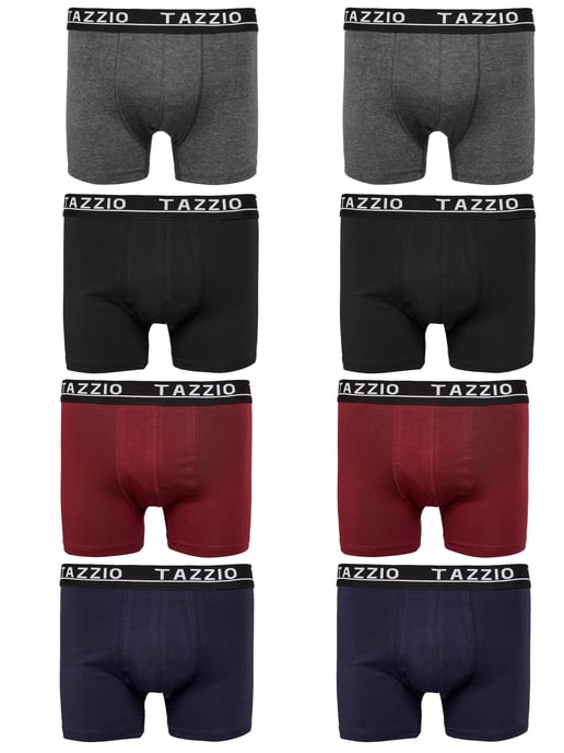 Tazzio Herren Boxershorts 8er Pack - Image 1