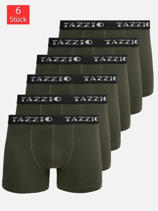 Tazzio Herren Boxershorts 6er Pack - Image 1