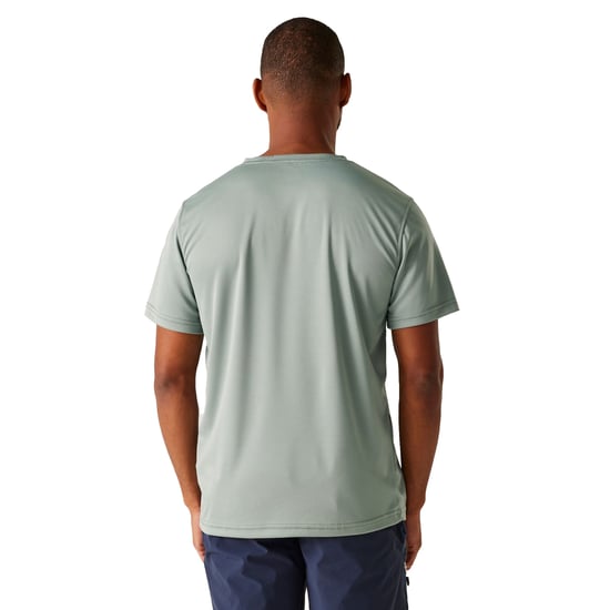 Regatta - "Fingal" T-Shirt V-Ausschnitt für Herren (Gletscher) - Image 4