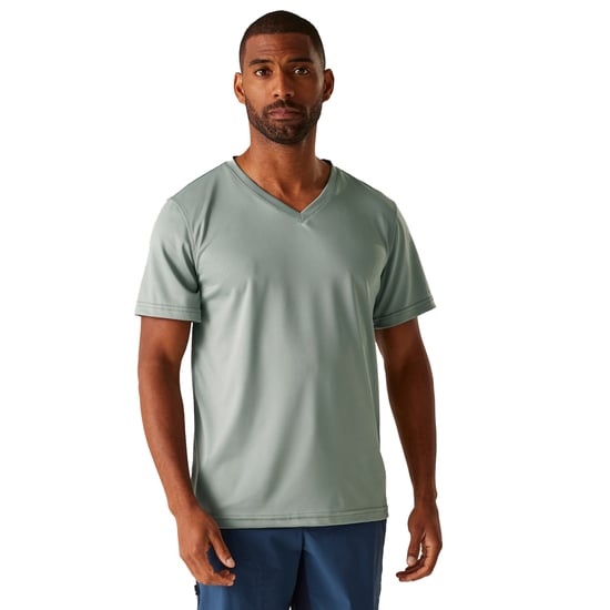 Regatta - "Fingal" T-Shirt V-Ausschnitt für Herren (Gletscher) - Image 5