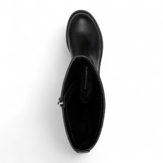 Windsorsmith Damen-Stiefel aus schwarzem Kunstleder, kniehoch, Blessing - Image 4