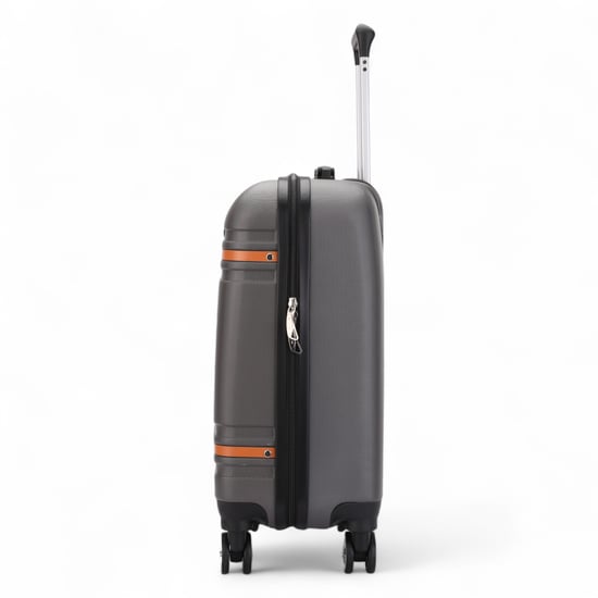 Hartschalenkoffer Anthrazit Schwarz Kabinenkoffer Robustes ABS Leichtgewicht Reisegepäck Urlaubstasche - Image 5