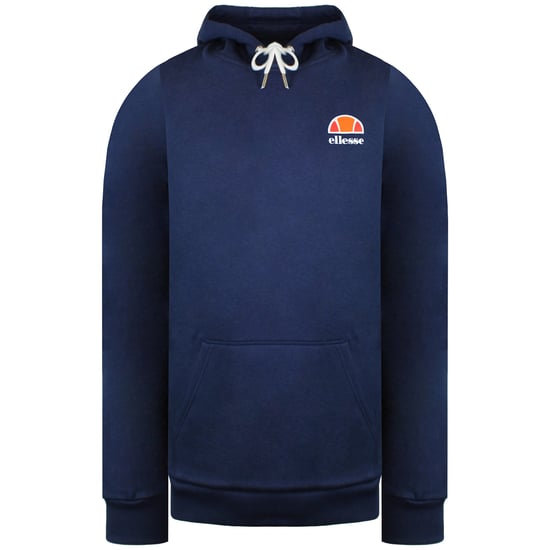 Ellesse Logo Herren Kapuzenpullover Navy - Image 1