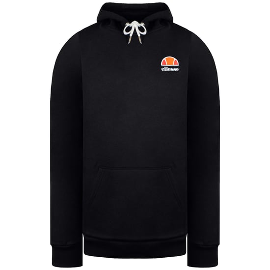 Ellesse Logo Herren Hoodie Schwarz - Image 1