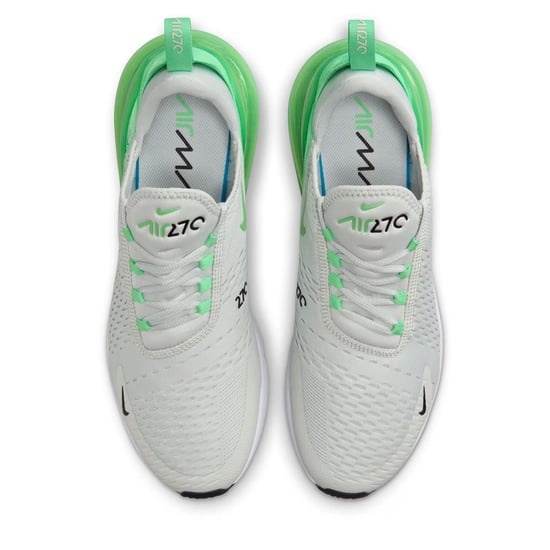 Nike Air Max 270 Trainer in Silber/Weiß/Grün - Image 5
