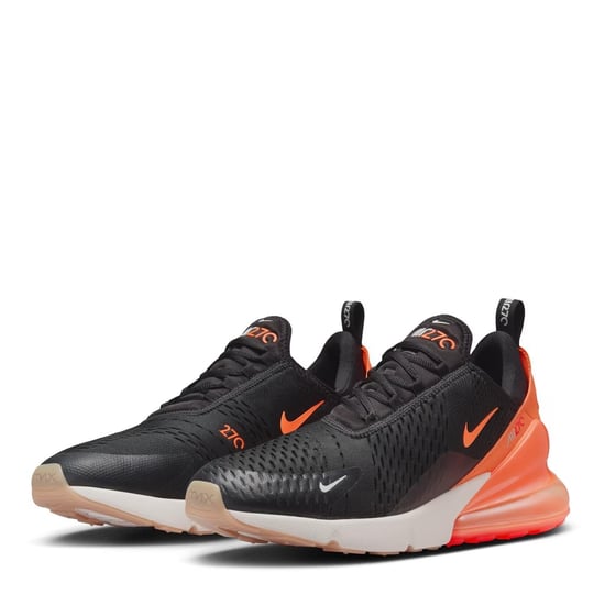 Nike Air Max 270 Sneaker in Schwarz/Orange - Image 3