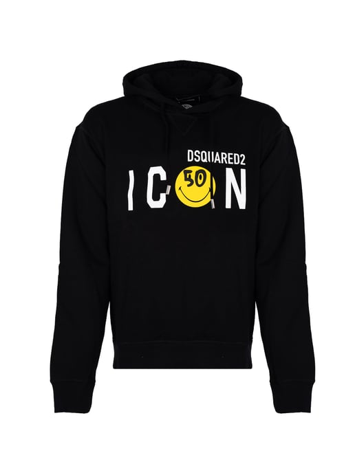 Dsquared2 Sweatshirt Smilley Herren schwarz - Image 2
