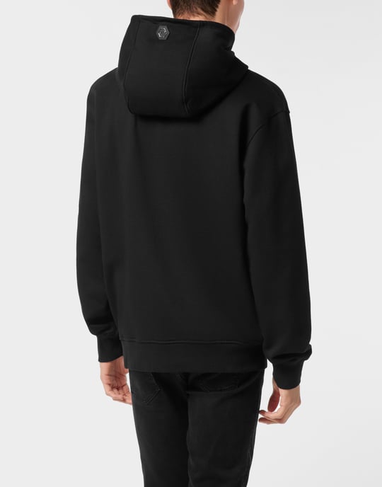 Philipp Plein Hoodie mit Gradient-Skull-Print - Schwarz - Image 2
